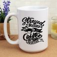Novelty Personalised Coffee Mug 15oz -Stressed & Blessed