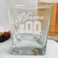 Birthday Engraved Personalised Scotch Spirit Glass (M)