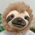 100th Birthday Personalised Sloth Plush - Curtis