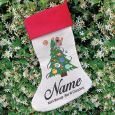 Personalised Christmas Stocking - Space Tree