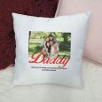 Dad Personalised Photo Cushion Cover
