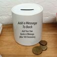 Page Boy Money Box Coin Bank - Bow Tie