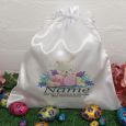Personalised Easter Sack Hunt Bag 35cm  - Sleeping Bunny