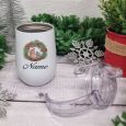 Christmas Sippy Cup 300ml - Nativity Wreath