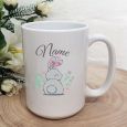 Personalised Easter Coffee Mug - Cotton Tail