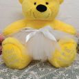 13th Birthday  Ballerina Teddy Bear 40cm Plush Yellow