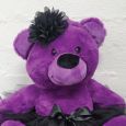 Purple 1st Birthday Ballerina 40cm Teddy Bear