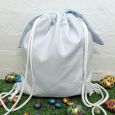 Easter Bunny PJ Backpack Hunt Bag - Blue