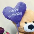 Personalised Happy Birthday Bear with Balloon