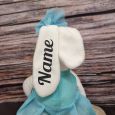 Personalised Easter Bunny Toy Aqua Blossom