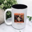 Worlds Best Godfather Photo Coffee Mug with Message