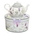 Teapot in Gift Box - Lavender