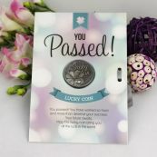 You Passed Lucky Coin Card