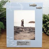 Personalised Wedding Fishing Frame 6x4