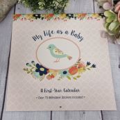My Life as a Baby First Year Calendar Birds