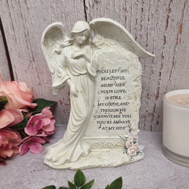 Memorial Inspirational Angel on Inspirational Book