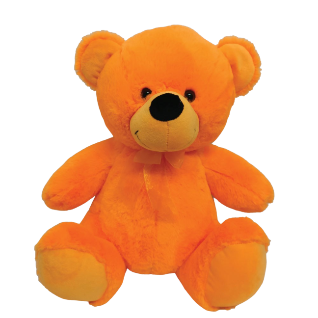 Teddy Bear 40cm Plush Orange
