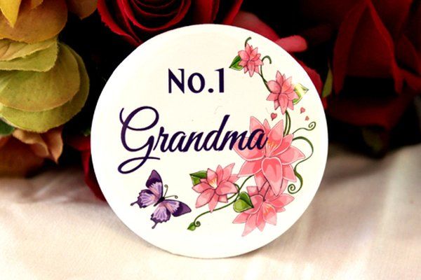 No.1 Grandma Badge