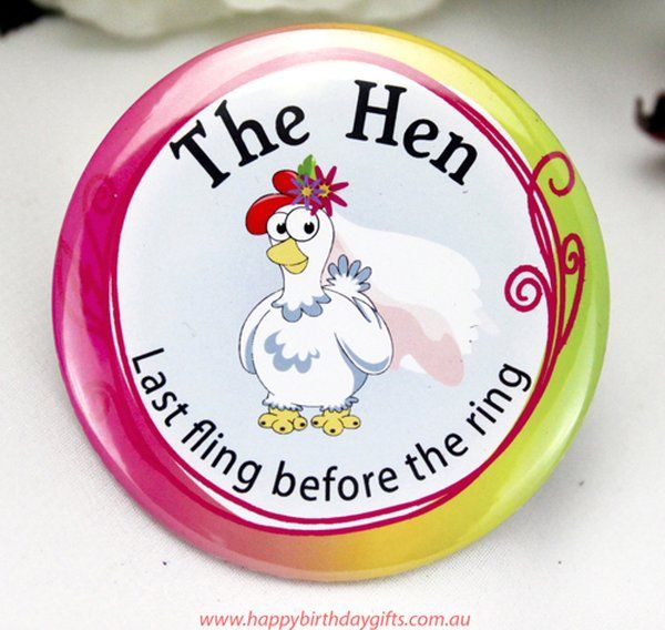 The Hen Bridal Party Badge - Last Fling