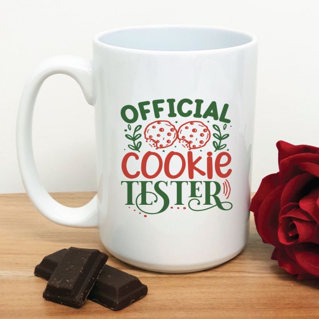 Official Cookie Tester Coffee Mug 15oz