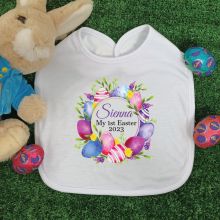 Personalised Easter Bib - Easter Eggs