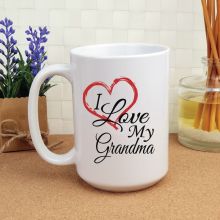 I Love My Grandma 15oz Personalised Coffee Mug