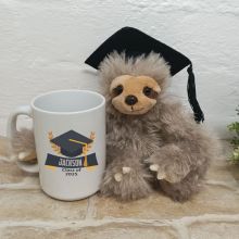 Graduation Coffee Mug & Sloth Gift Set