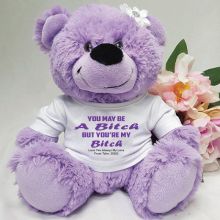 You're A .... Valentines Day Bear - Lavender