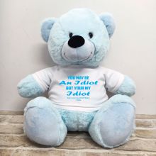Valentines Bear You may Be A - 40cm Light Blue