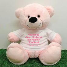Valentines Bear You may Be A - 40cm Light Pink