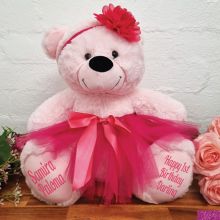 1st Birthday Ballerina Teddy Bear 40cm Light Pink