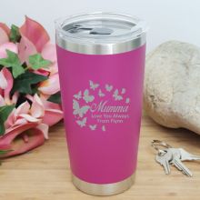 Mum Insulated Travel Mug 600ml Pink