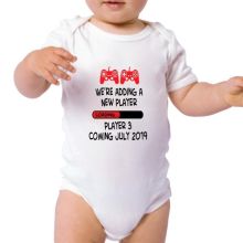 Baby Announcement Bodysuit -Gamer