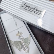 Baby Memorial Suncatcher -Butterfly Angel