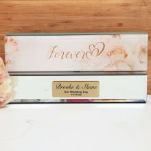 Forever & Always Glass Certificate Box