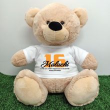 16th Birthday Bear with T-Shirt 40cm Cream