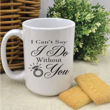 Bridesmaid Proposal Personalised Coffee Mug - I DO