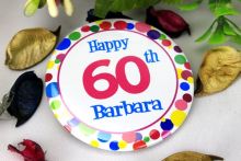Personalised 60th Party Badge 