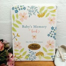 Personalised Classic Baby Record Book First 5 Years