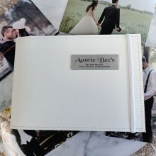 Personalised Aunt Brag Album - White 5x7