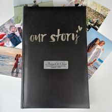 Our Story Personalised Engagement Album 300 Photos