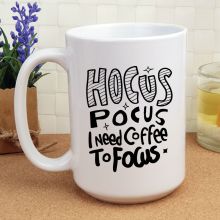 Novelty Personalised Coffee Mug 15oz - Hocus Pocus