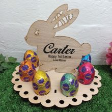 First Easter Rabbit Wooden Egg Holder (8)