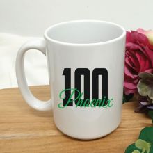 Personalised 100th Birthday Coffee Mug 15oz