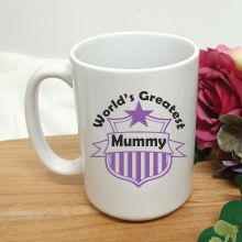 Worlds Greatest Mum Coffee Mug 15oz