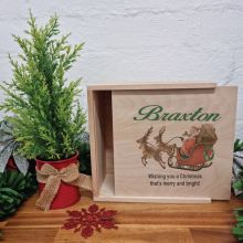 Personalised Christmas Box Sleigh Ride