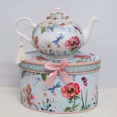 Teapot in Gift Box - Poppy