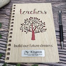 Teachers Personalised Journal & Pen