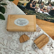 Engagement USB flash drive 64GB  with Bamboo Box