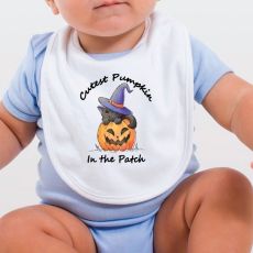 Halloween Baby Bib -Cutest Pumpkin